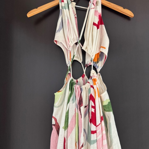 Cult Gaia Linen Dress - Picture 2 of 5